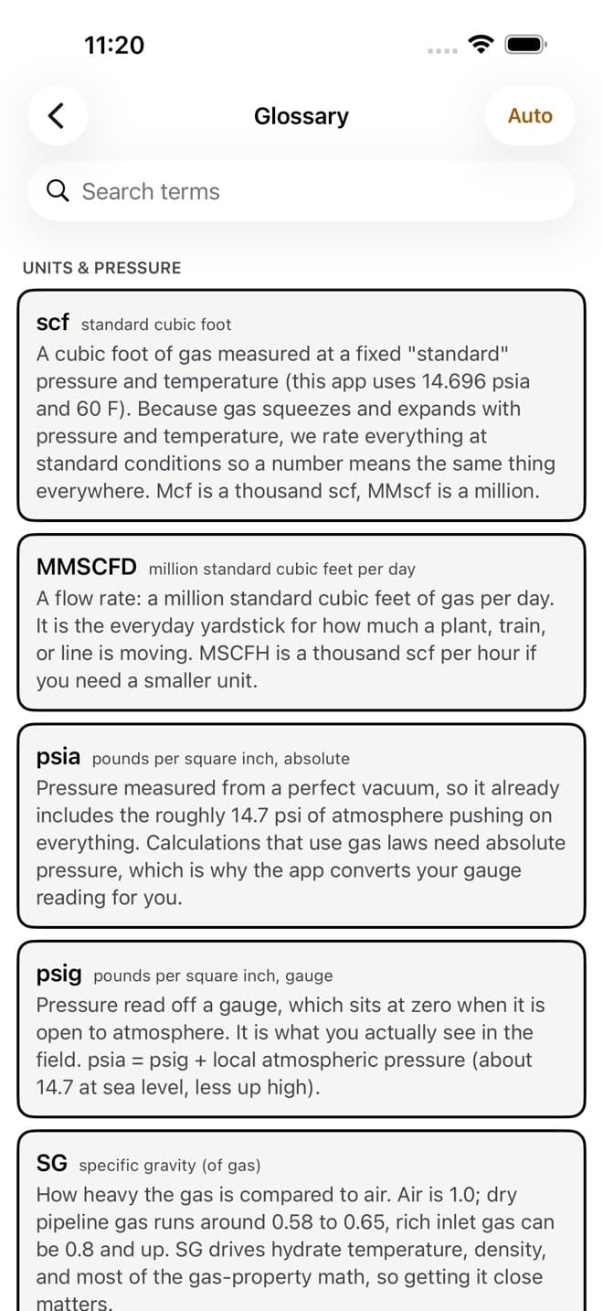 PlantHand plant terms glossary, searchable and grouped by category